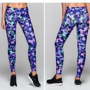 Lorna Jane Core Floral Tranquillity 7/8 tights